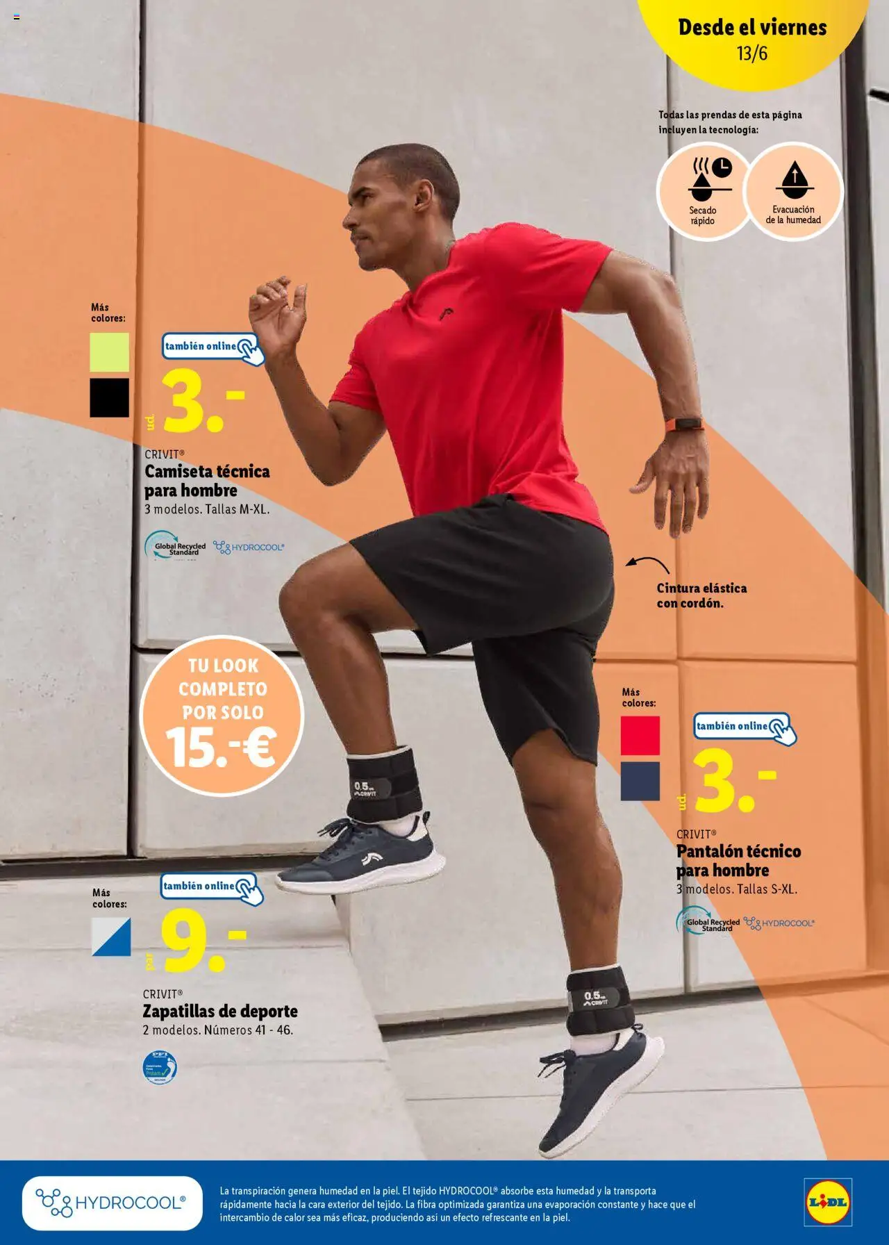 Lidl folleto │ válido desde el 23.06.2025 | Página: 9 | Productos: Zapatillas