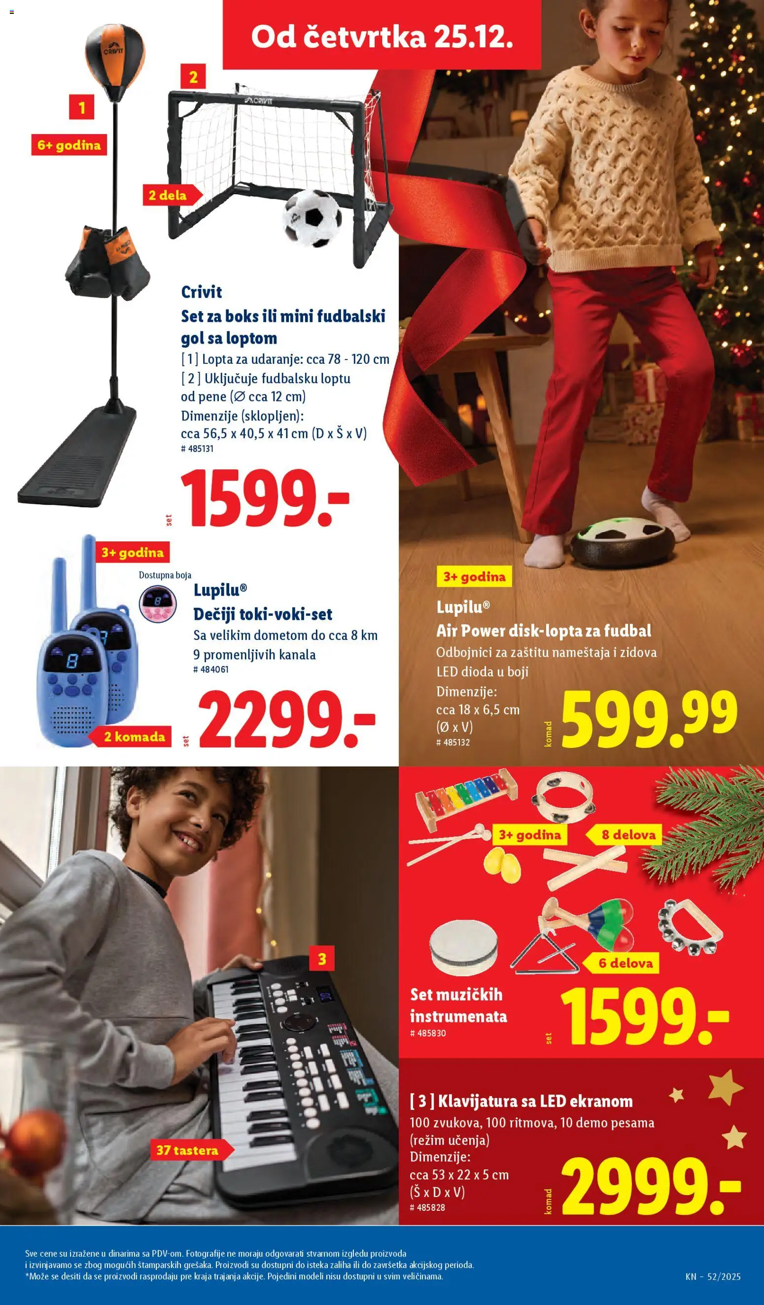 Lidl katalog - važi od 25.12.2025 | Strana: 55 | Proizvode: Lopta