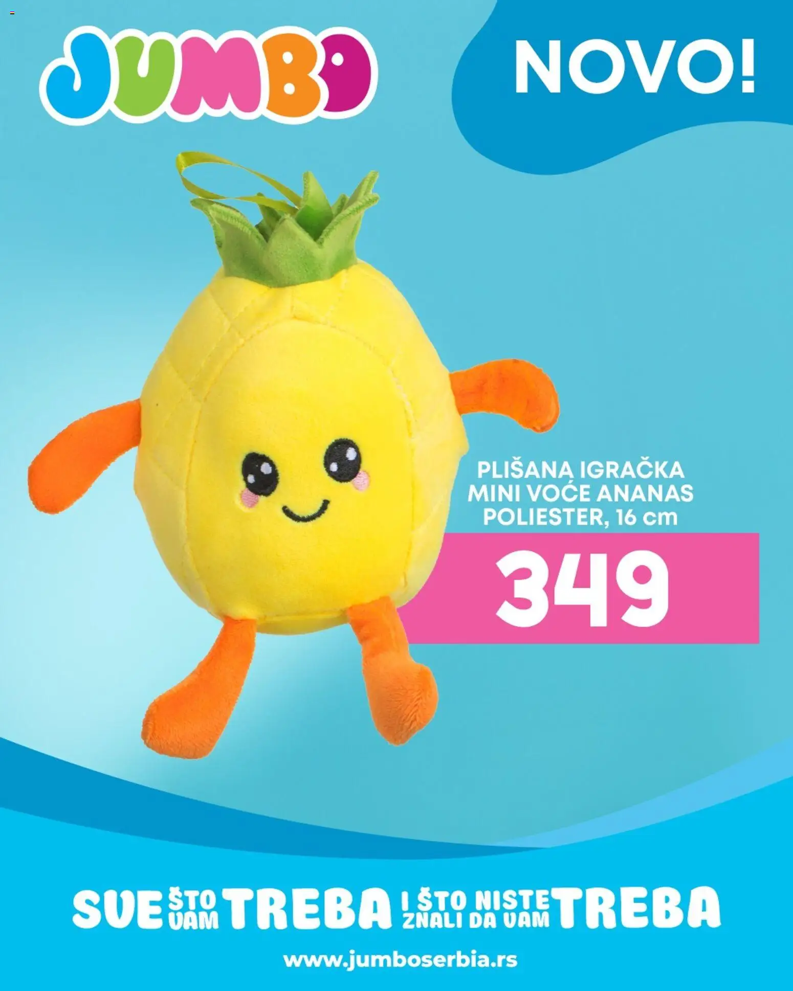 JUMBO katalog - važi od 23.02.2026 | Strana: 7 | Proizvode: Ananas, Sto