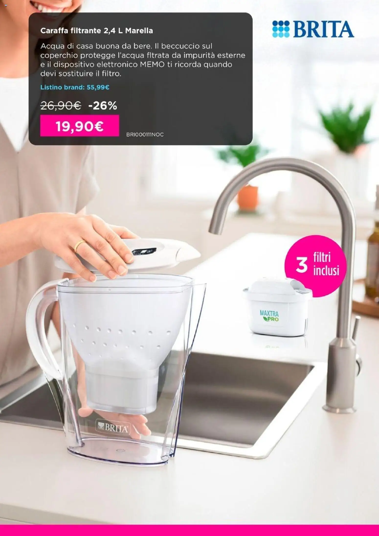 Volantino Kasanova del 11.11.2025 | Pagina: 16 | Prodotti: Caraffa, Acqua