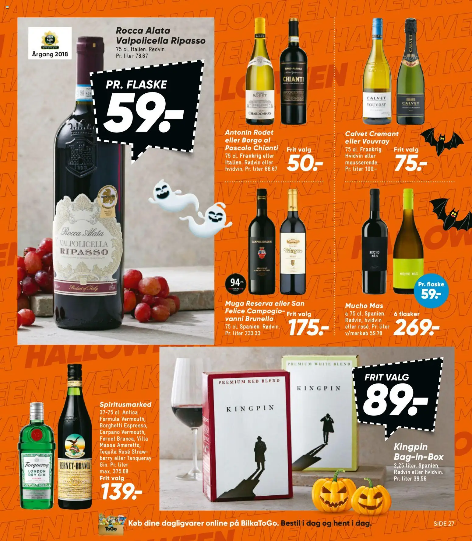 Bilka tilbudsavis – gyldig fra 24.10.2025 | Side: 41 | Produkter: Gin
