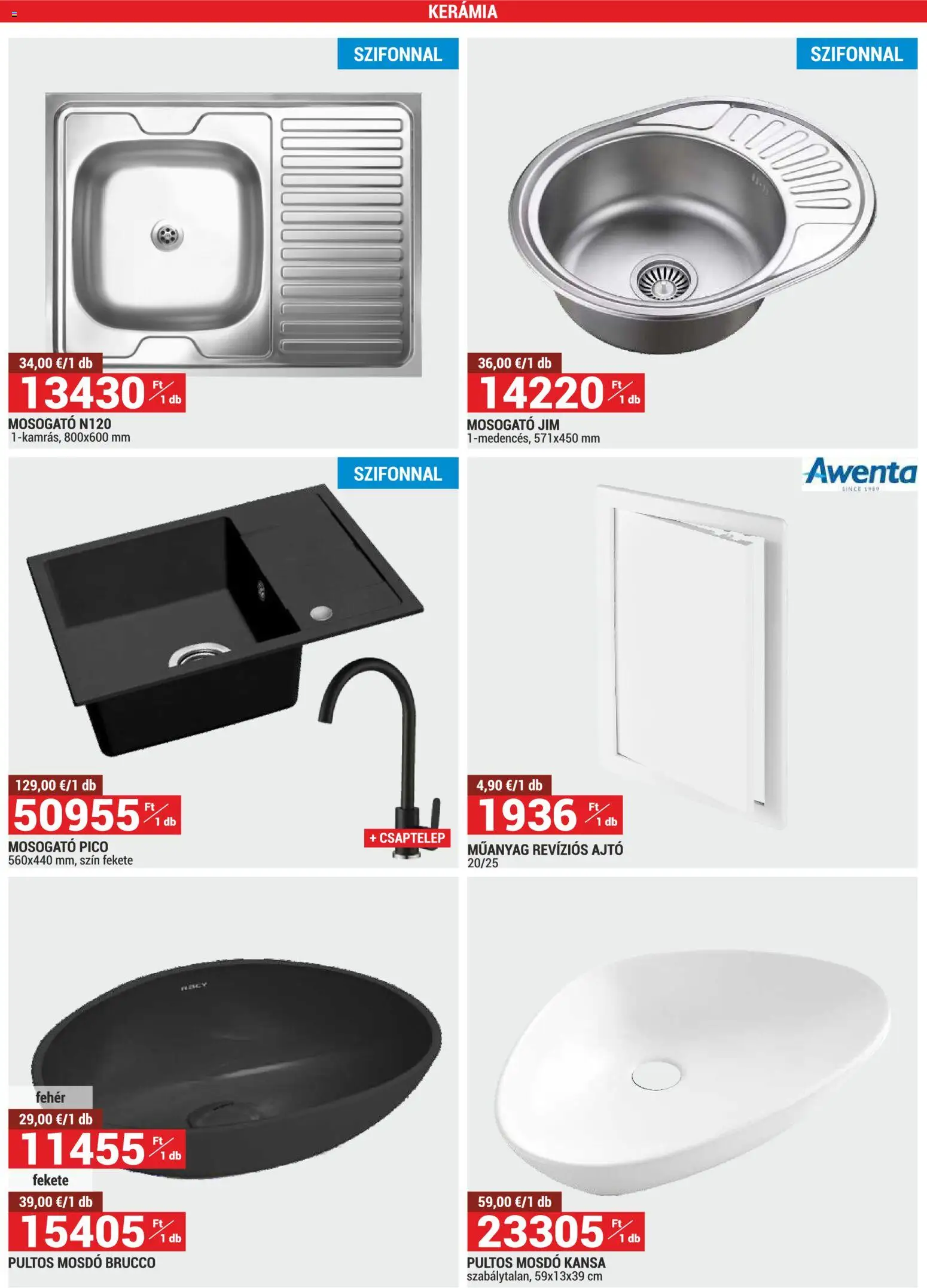 Merkury Market akciós ujság - amely érvényes a következő dátumtól: 01.11.2025 | Oldal: 37 | Termékek: Csaptelep, Mosdó