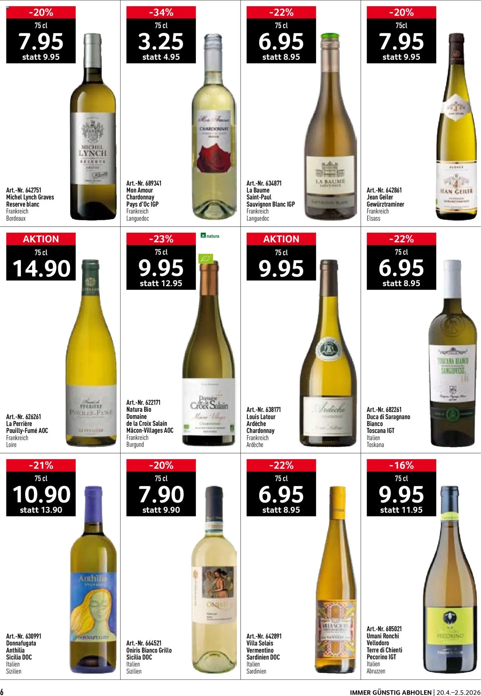 Prodega aktionen Weinfestival – gültig ab 20.04.2026 | Seite: 6