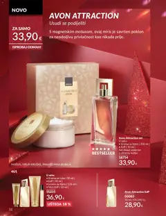 Katalog Avon - Pregled kataloga iz trgovine Avon, vrijedi od 31.10.2025 | Stranica: 12 | Proizvodi: Miris, Krema za tijelo, Krema za ruke, Sirup