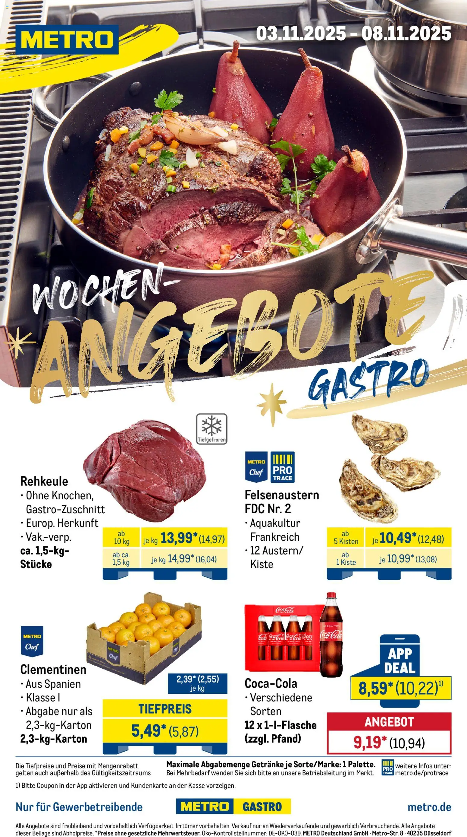 Metro - Black Friday – gültig ab 03.11.2025 | Seite: 1 | Produkte: Coca cola, Cola