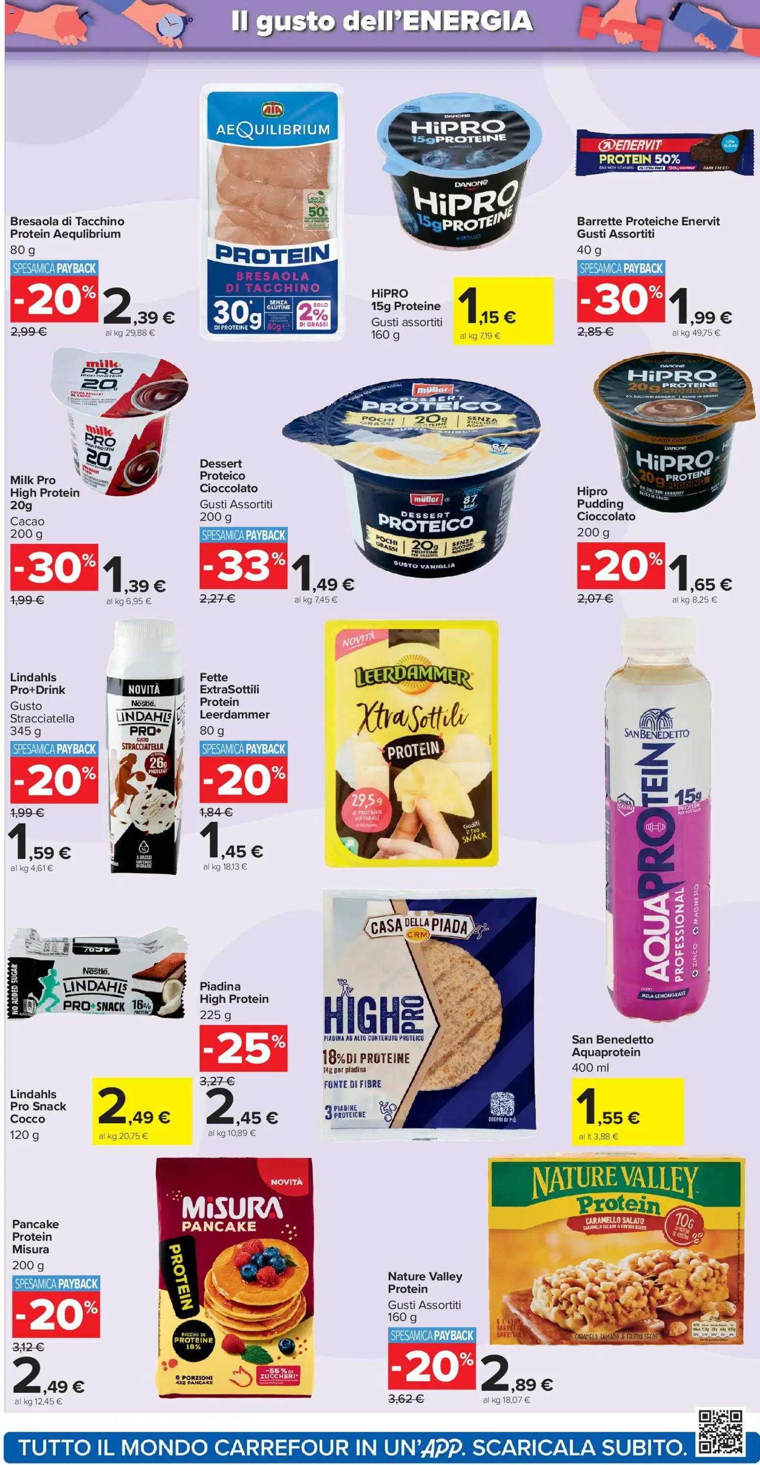 Volantino Carrefour del 02.01.2026 | Pagina: 12 | Prodotti: Cioccolato, Bresaola, Tacchino, Piadina