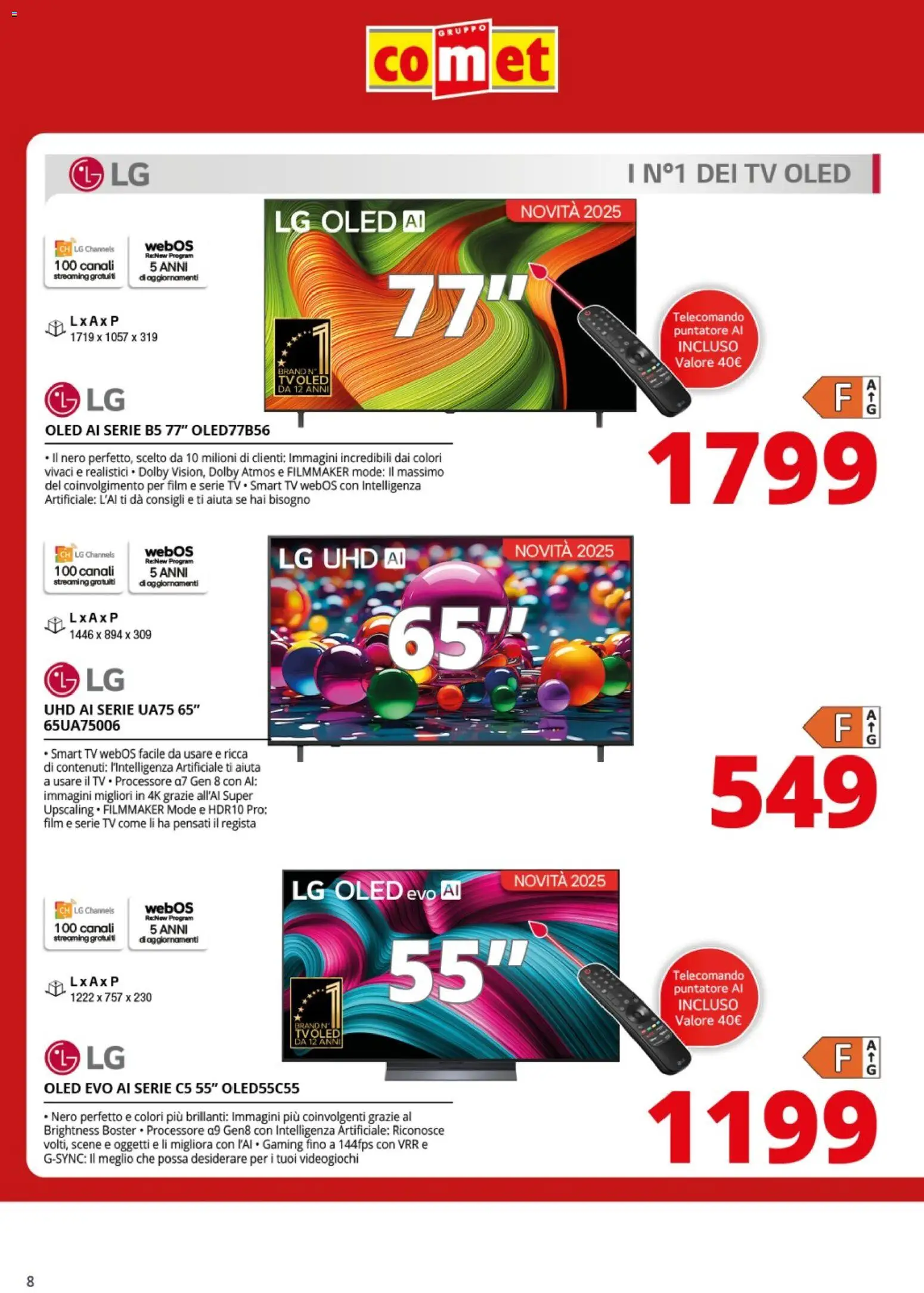 Volantino Comet del 31.10.2025 | Pagina: 8