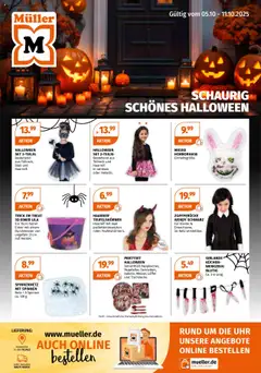 Müller Halloween kann kommen! ab 05.10.2025 gültig