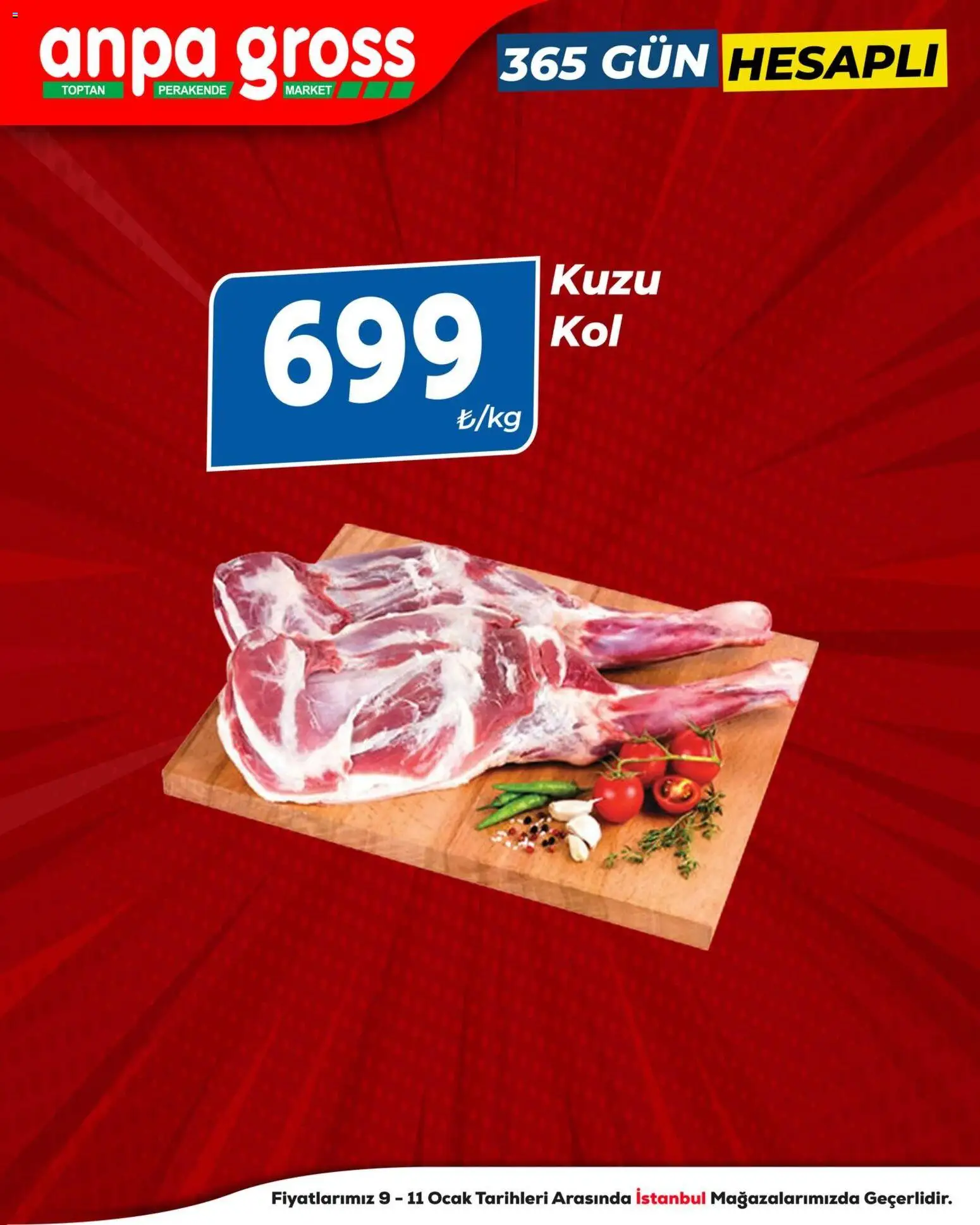 Anpa Gross - Kasap - 09.01.2026 tarihinden itibaren geçerlidir | Sayfa: 4 | Ürünler: Ocak