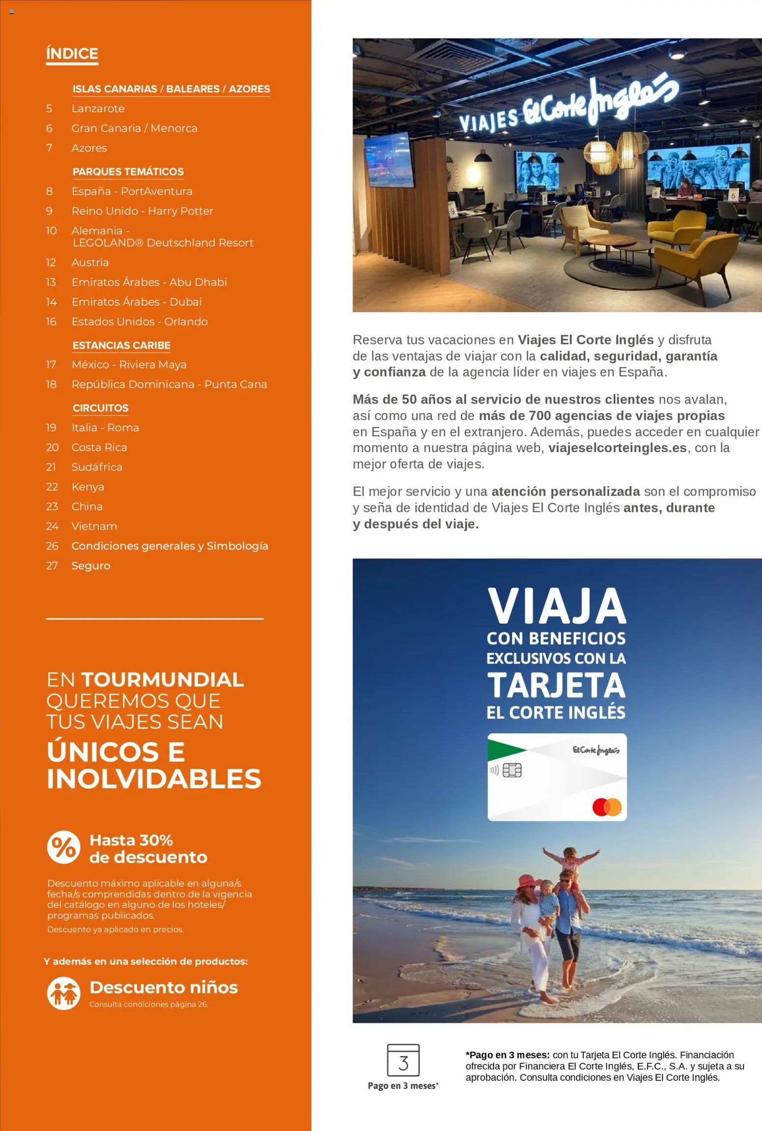 Viajes El Corte Inglés Especial familias │ válido desde el 28.04.2026 | Página: 2