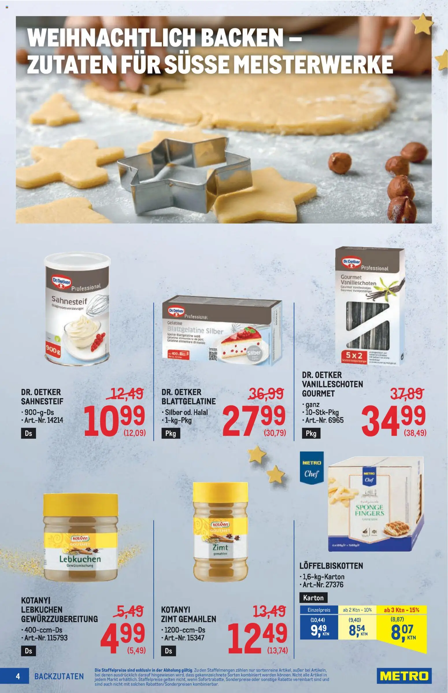 Metro Backen Spezial gültig ab 30.10.2025 | Seite: 4