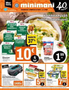 Minimani-mainoslehti voimassa 08.04.2026 alkaen