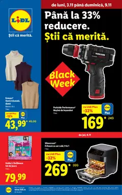 Ofertele Lidl valabile de la 03.11.2025