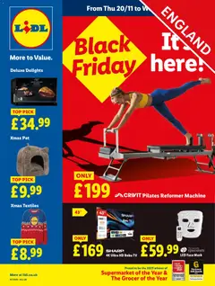 Preview of Lidl - Black Friday valid from 20.11.2025