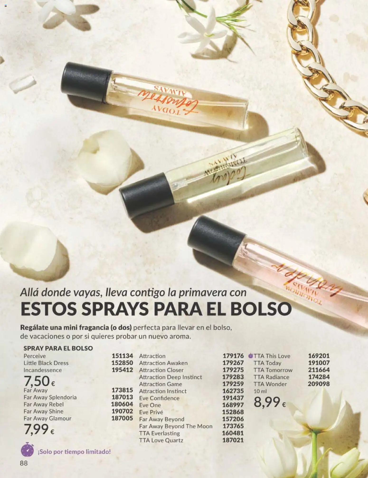 Catálogo AVON campaña 4 │ válido desde el 01.04.2026 | Página: 88 | Productos: Fragancia, Bolso