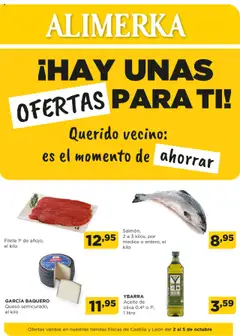 Vista previa Alimerka folleto Castilla y León válido desde el 02.10.2025