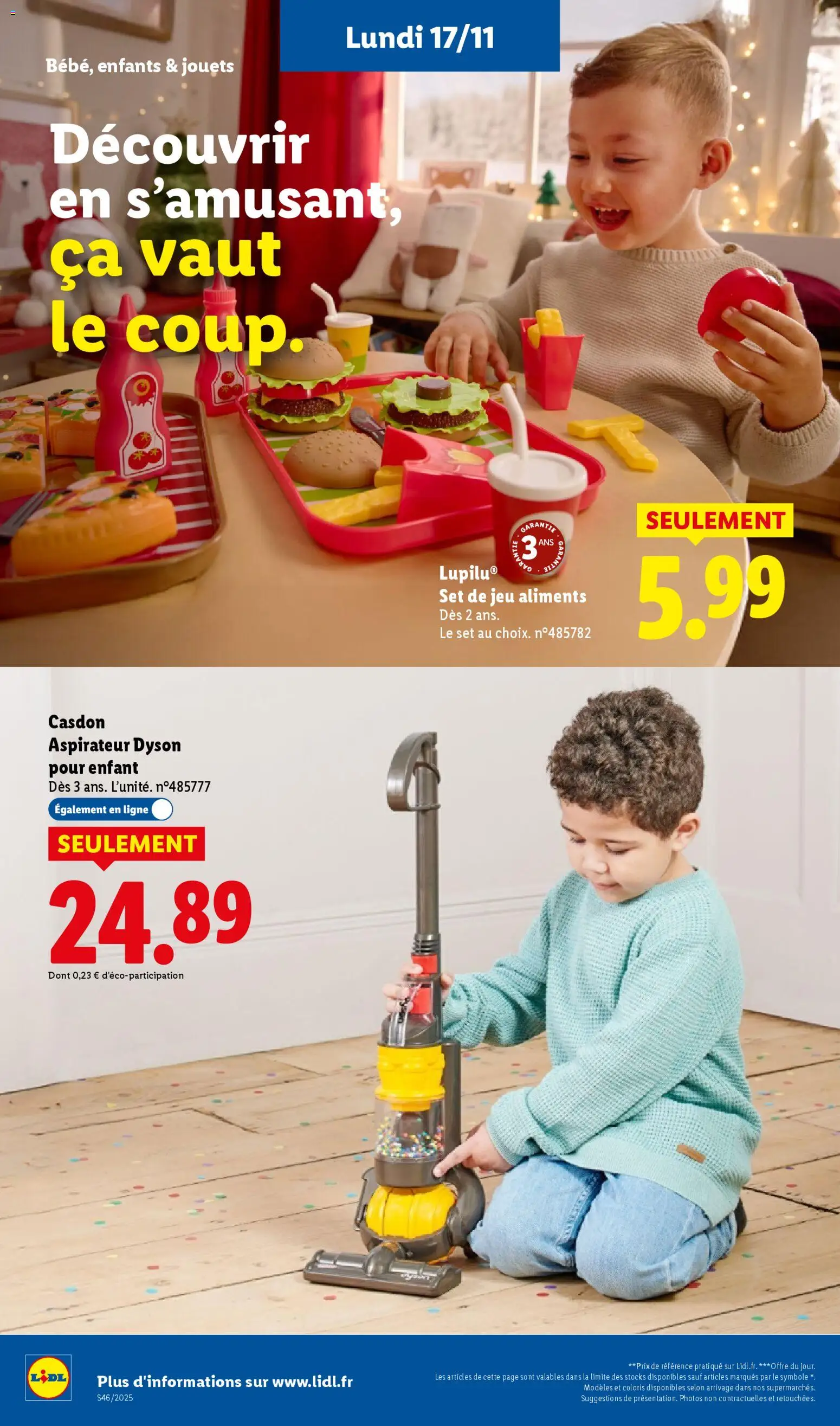{H1} | Page: 64 | Produits: Aspirateur, Jouets