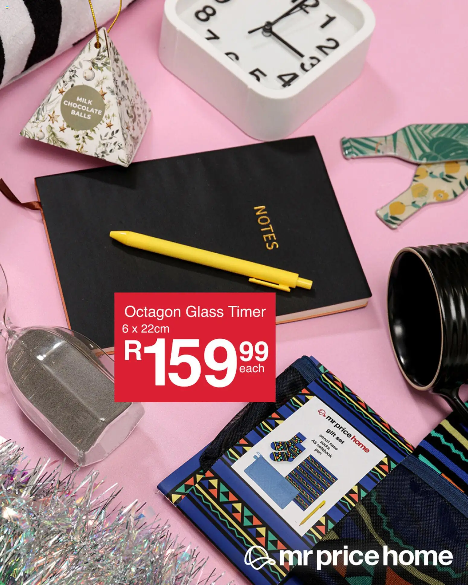 New MRP Home catalogue – valid from 04.11.2025 | Page: 3 | Products: Pencil, Socks, Case, Chocolate