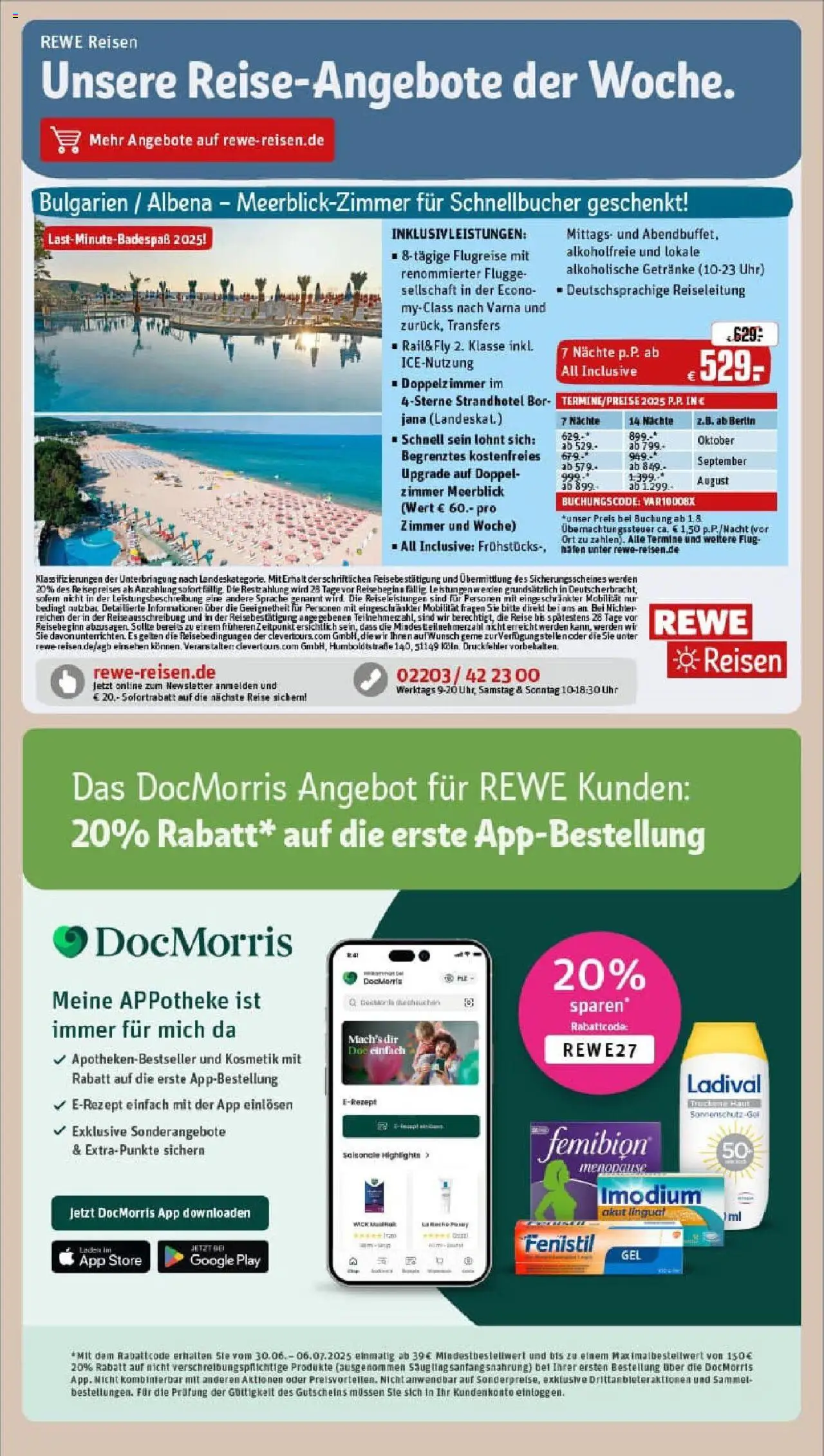 Rewe prospekt Frechen-Bachem	 - gültig ab dem 29.06.2025 | Seite: 27 | Produkte: Uhr