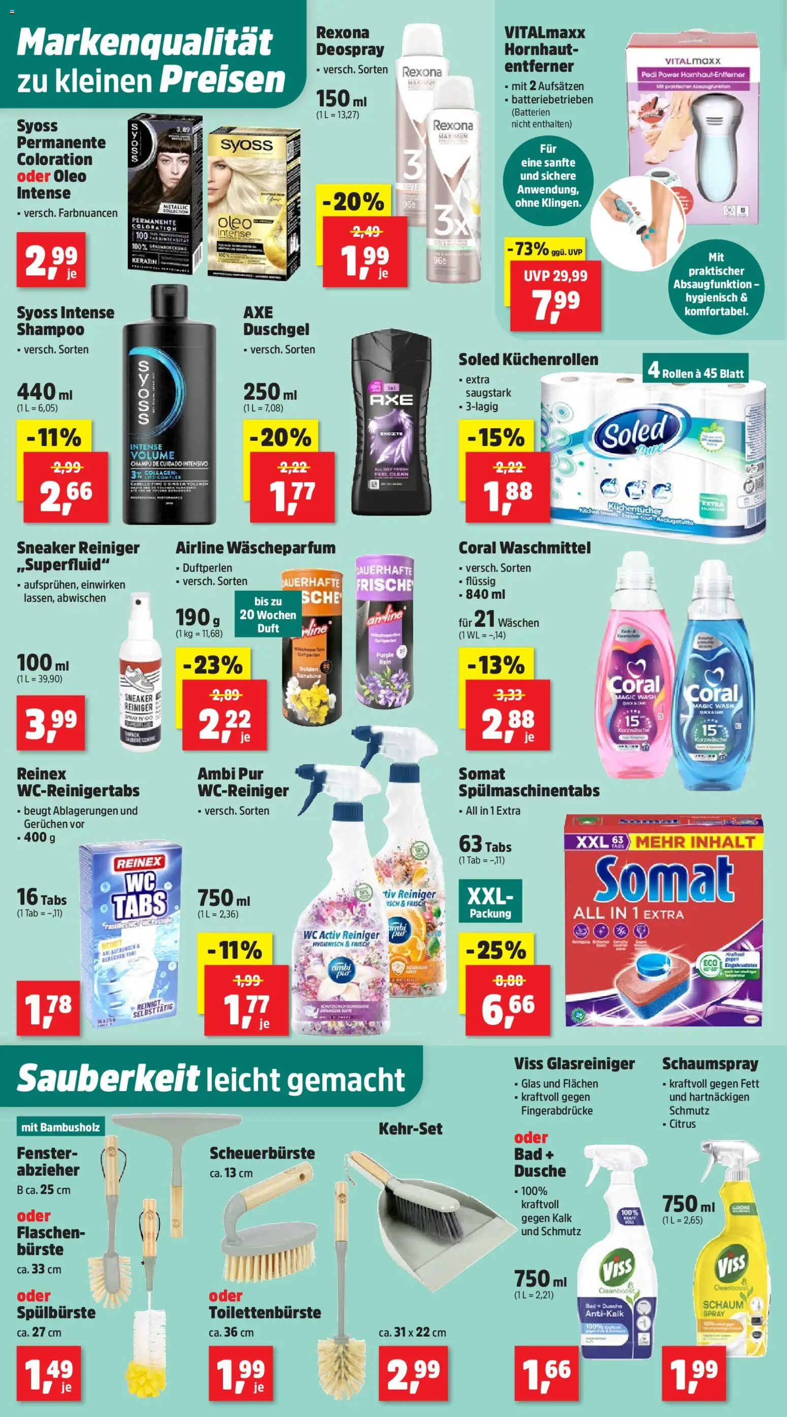 Thomas Philipps Prospekt – gültig ab 20.04.2026 | Seite: 20 | Produkte: Batterien, Coral waschmittel, Duft, Shampoo