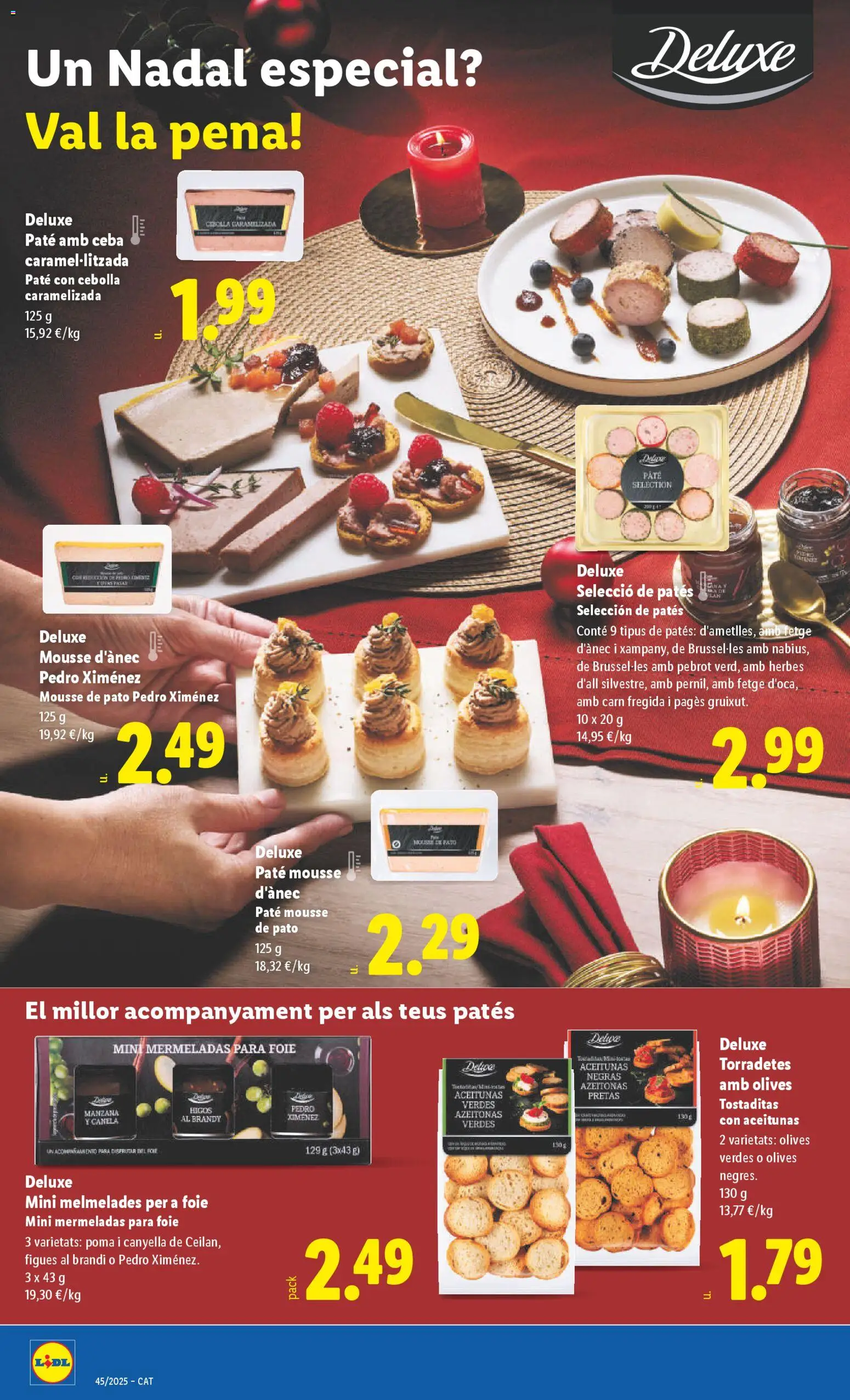 Lidl folleto │ válido desde el 03.11.2025 | Página: 26 | Productos: Mousse, Paté, Σαντιγύ, Μαύρο πιπέρι
