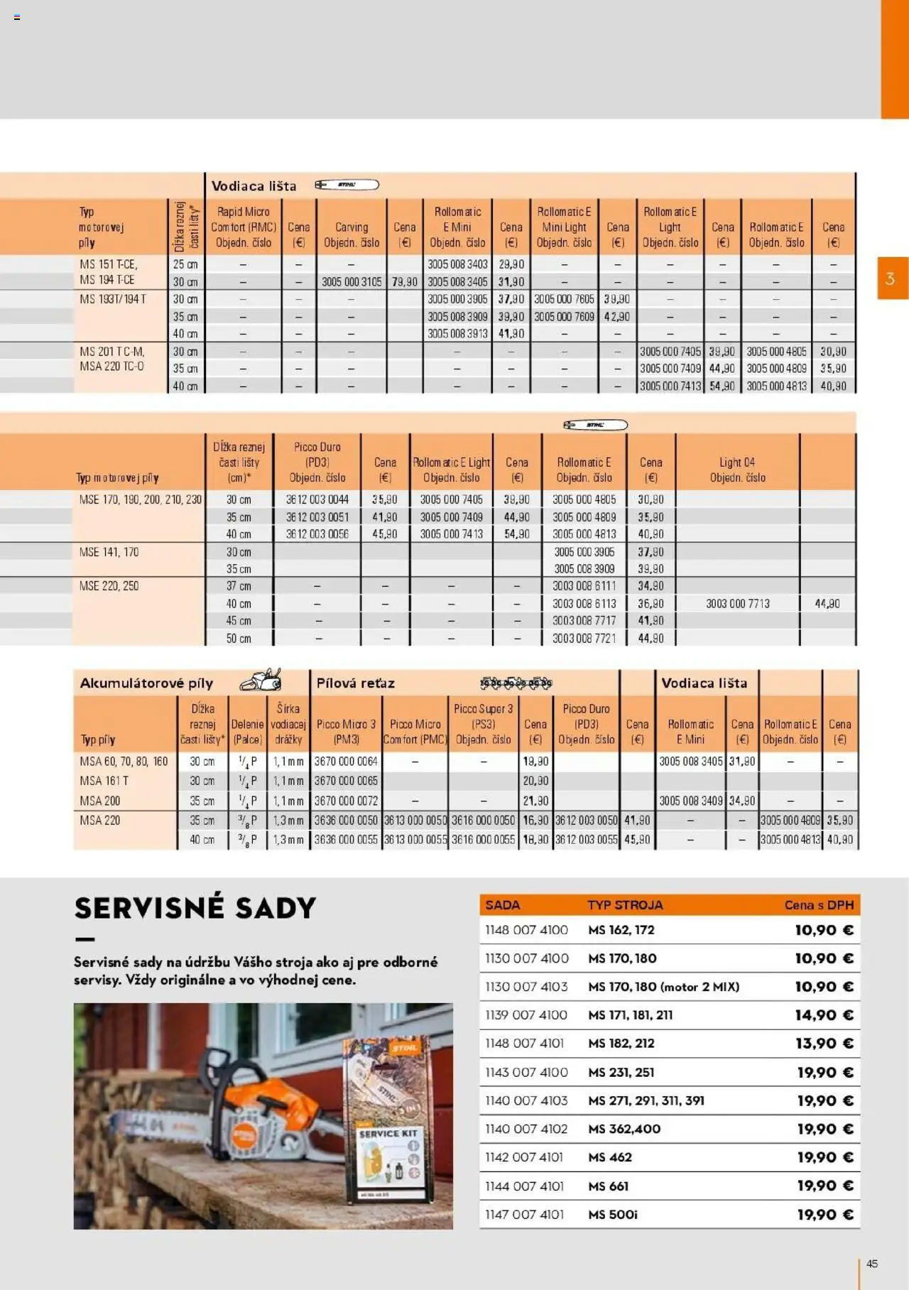 Nové STIHL akcie – leták je platný od 01.04.2025 | Strana: 45