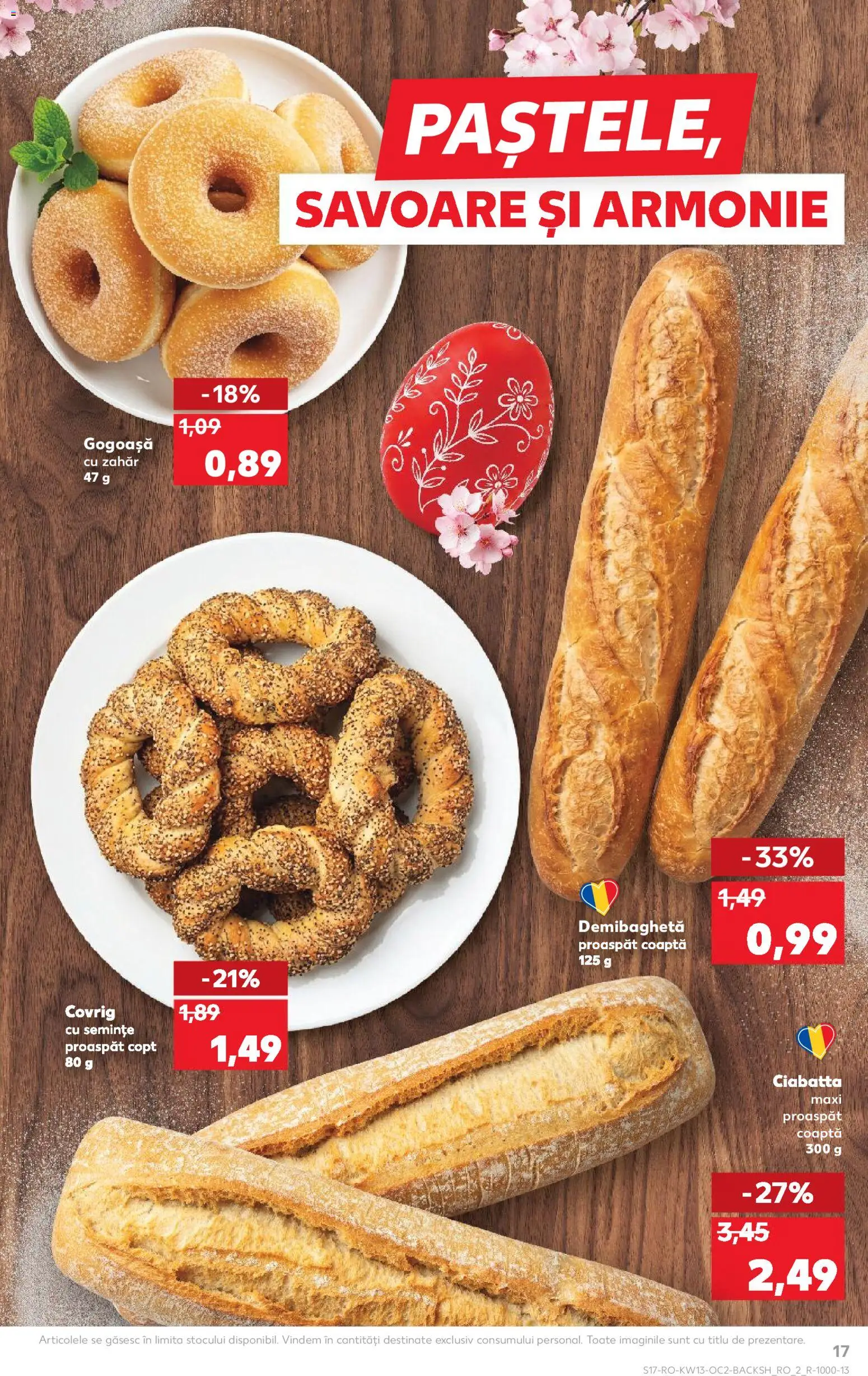 Noul catalog Kaufland – valabil de la 25.03.2026 | Pagină: 17 | Produse: Divan, Semințe, Zahăr