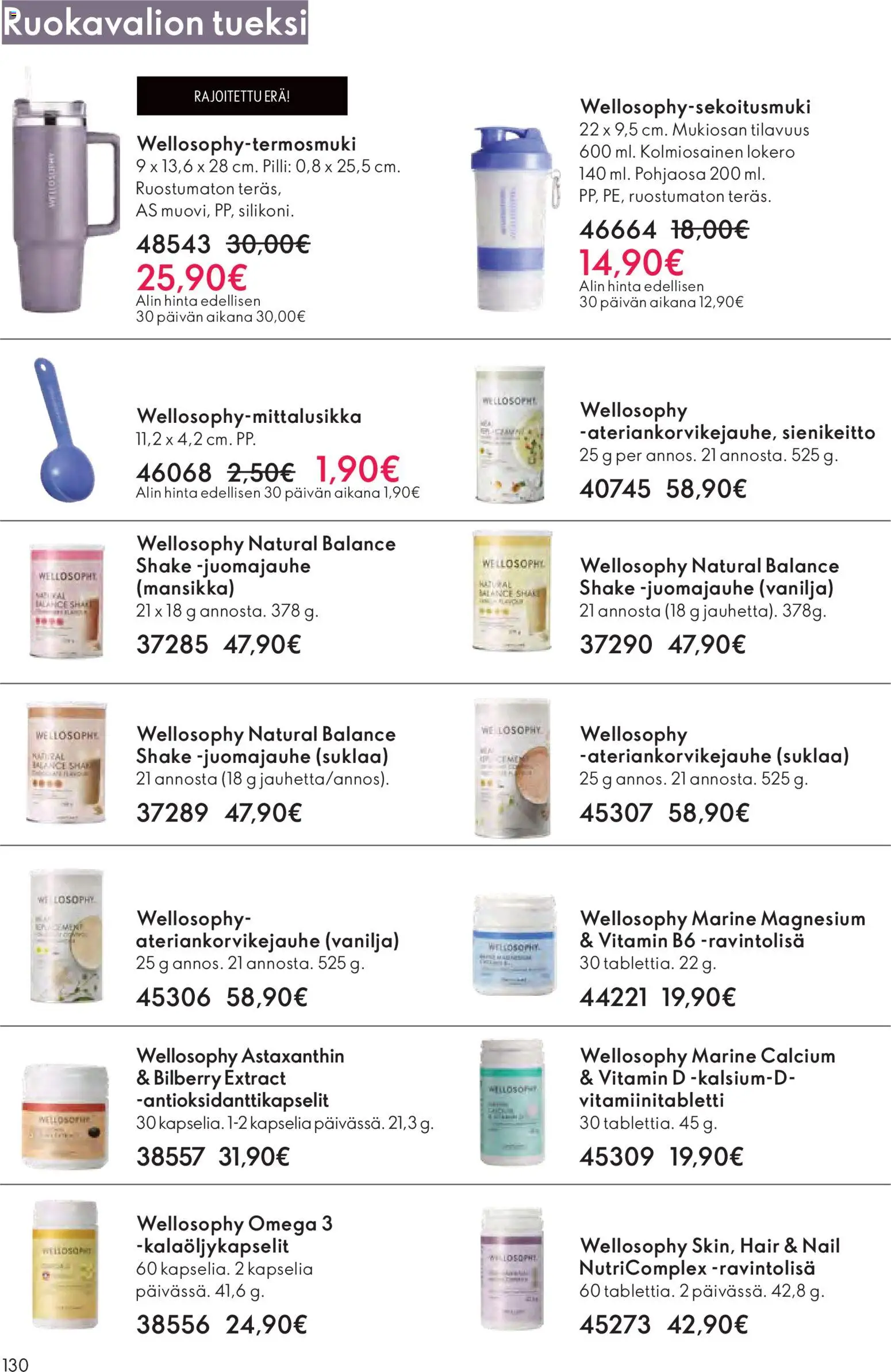 Oriflame - Black Friday – voimassa 19.11.2025 alkaen | Sivu: 130