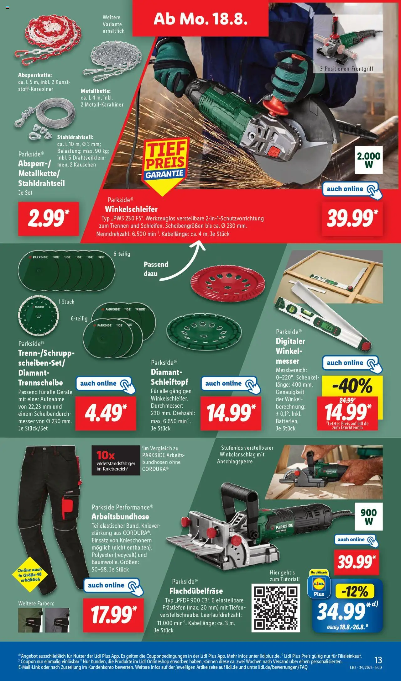 Lidl Prospekt 	 - gültig ab dem 18.08.2025 | Seite: 23