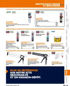Bricoman - Prévisualisation de Bricoman catalogue valide à partir de 19.03.2025 | Page: 653 | Produits: Huile de lin, Tuile, Couverture, Huile
