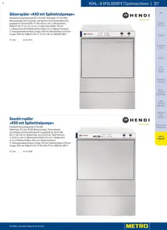 Metro angebote Angebote Gastro Non Food 2025 ab 02.12.2024 gültig | Seite: 317 | Produkte: Eis, Geschirrspüler, Thermometer