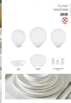 04.09.2025 tarihinden itibaren geçerli olan Karaca kataloğu önizlemesi | Sayfa: 47 | Ürünler: Kaşe, Yemek takımı
