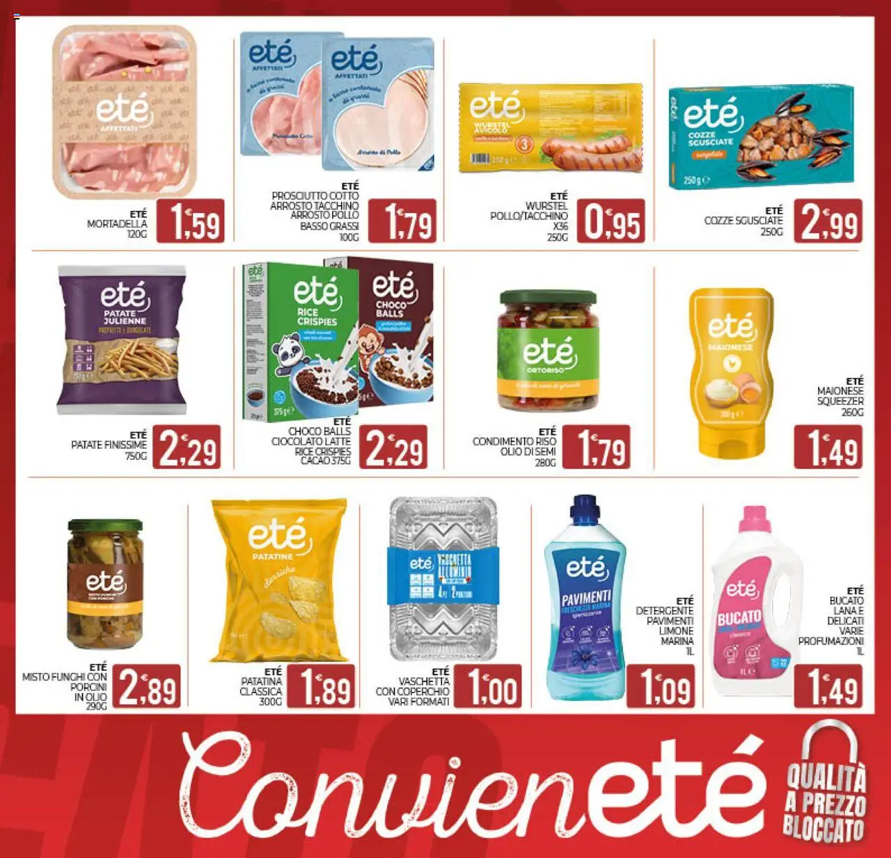 Volantino Eté del 25.07.2025 | Pagina: 19 | Prodotti: Prosciutto Cotto, Tacchino, Olio, Funghi