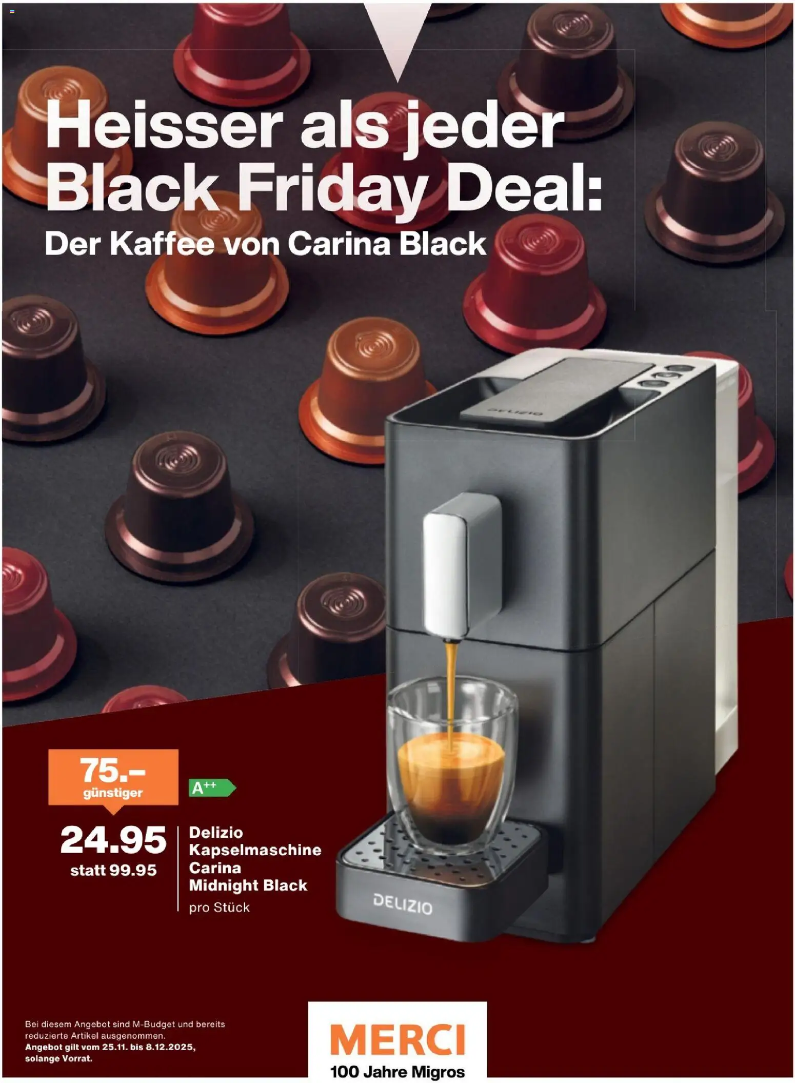 Migros Magazin – gültig ab 24.11.2025 | Seite: 20 | Produkte: Kaffee