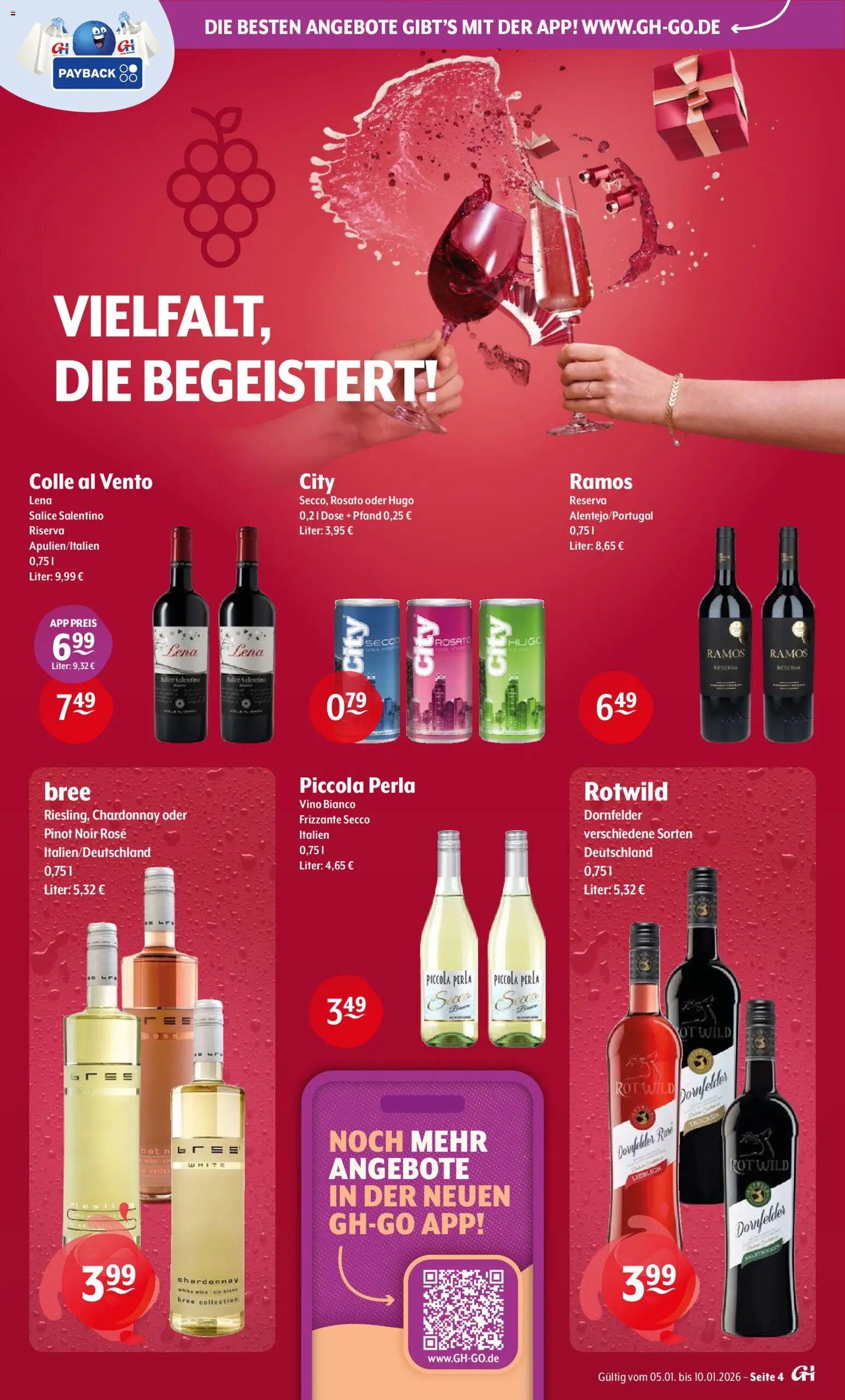 Getränke Hoffmann - Brandenburg – gültig ab 05.01.2026 | Seite: 4 | Produkte: Bree, Hugo