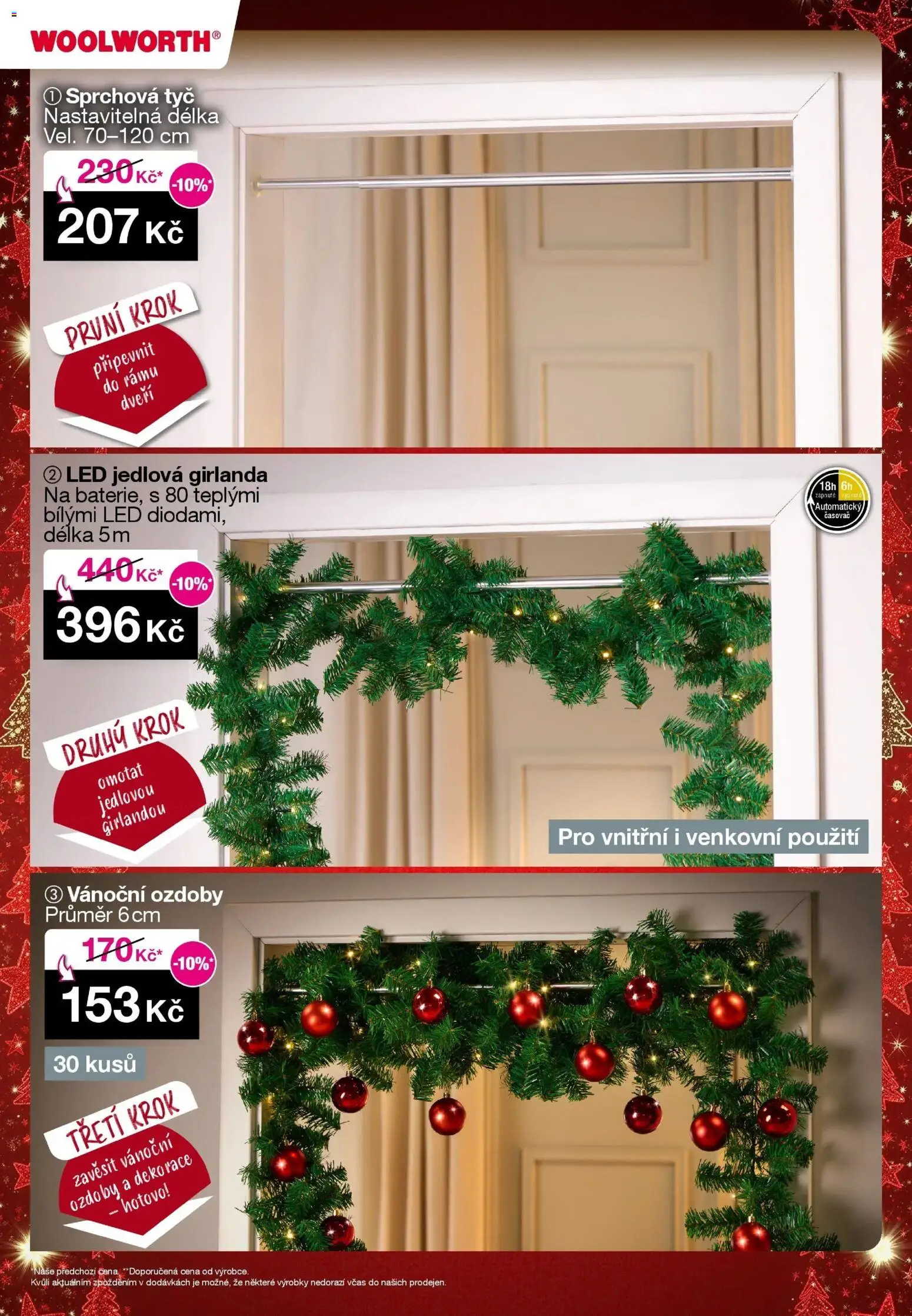 Woolworth leták od 14.11.2025 | Strana: 18 | Produkty: Girlanda, Časovač, LED, Dekorace