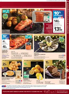 Carrefour City - Prévisualisation de Carrefour City Un noël pour tous les goûts valide à partir de 16.12.2025 | Page: 9 | Produits: Citron, Pavé de saumon, Pomme, Pomme de terre de consommation