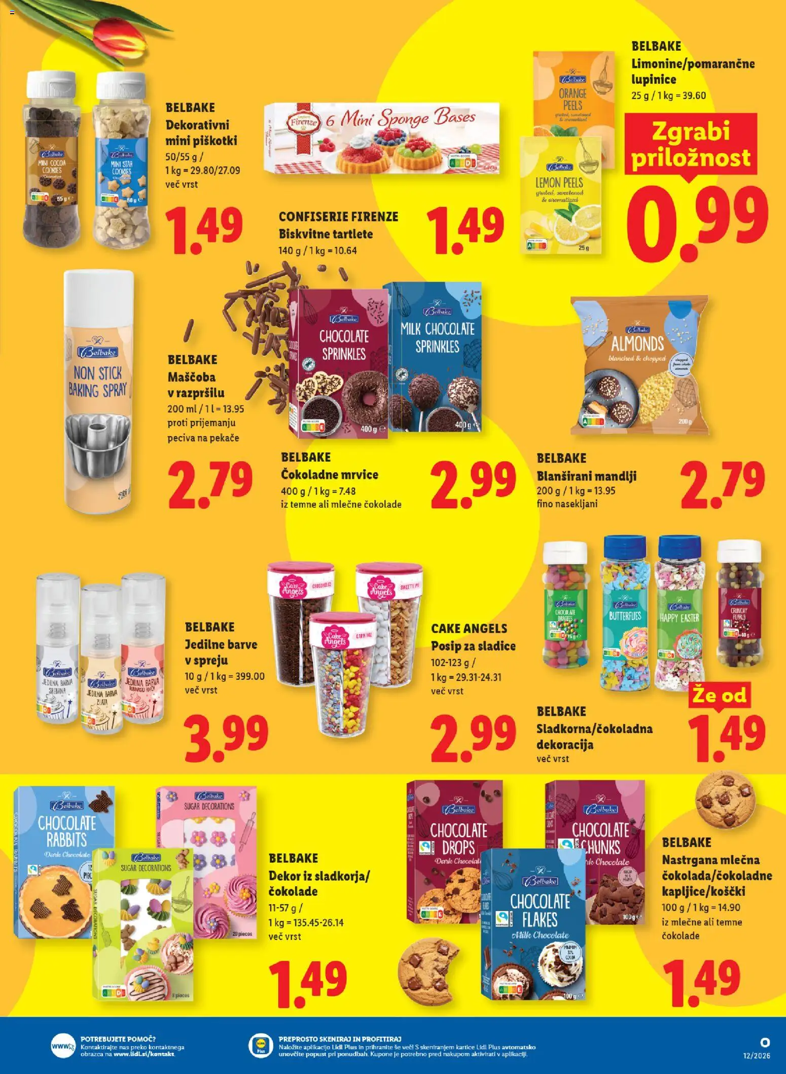 Novi Lidl katalog ponudbe – veljaven od 19.03.2026 | Stran: 49 | Izdelki: Mandlji, Barva