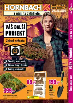 Náhled letáku HORNBACH leták - Zelená střecha od 06.08.2025