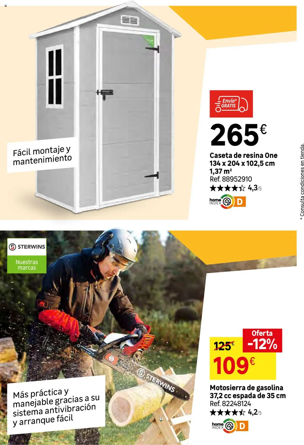 Leroy Merlin catálogo │ válido desde el 26.08.2025 | Página: 93 | Productos: Motosierra