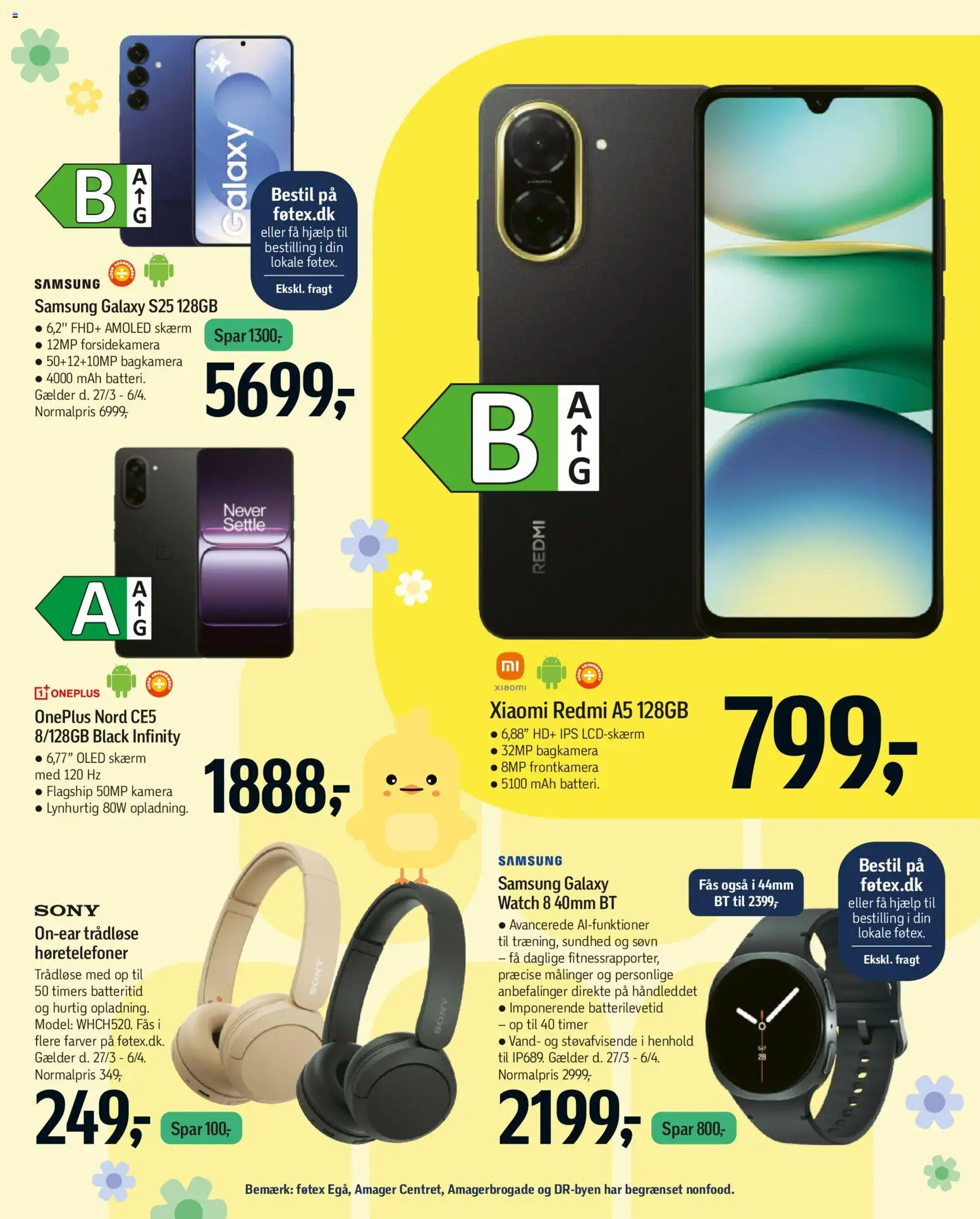 Føtex tilbudsavis – gyldig fra 27.03.2026 | Side: 63 | Produkter: Skærm, Høretelefoner, Kamera
