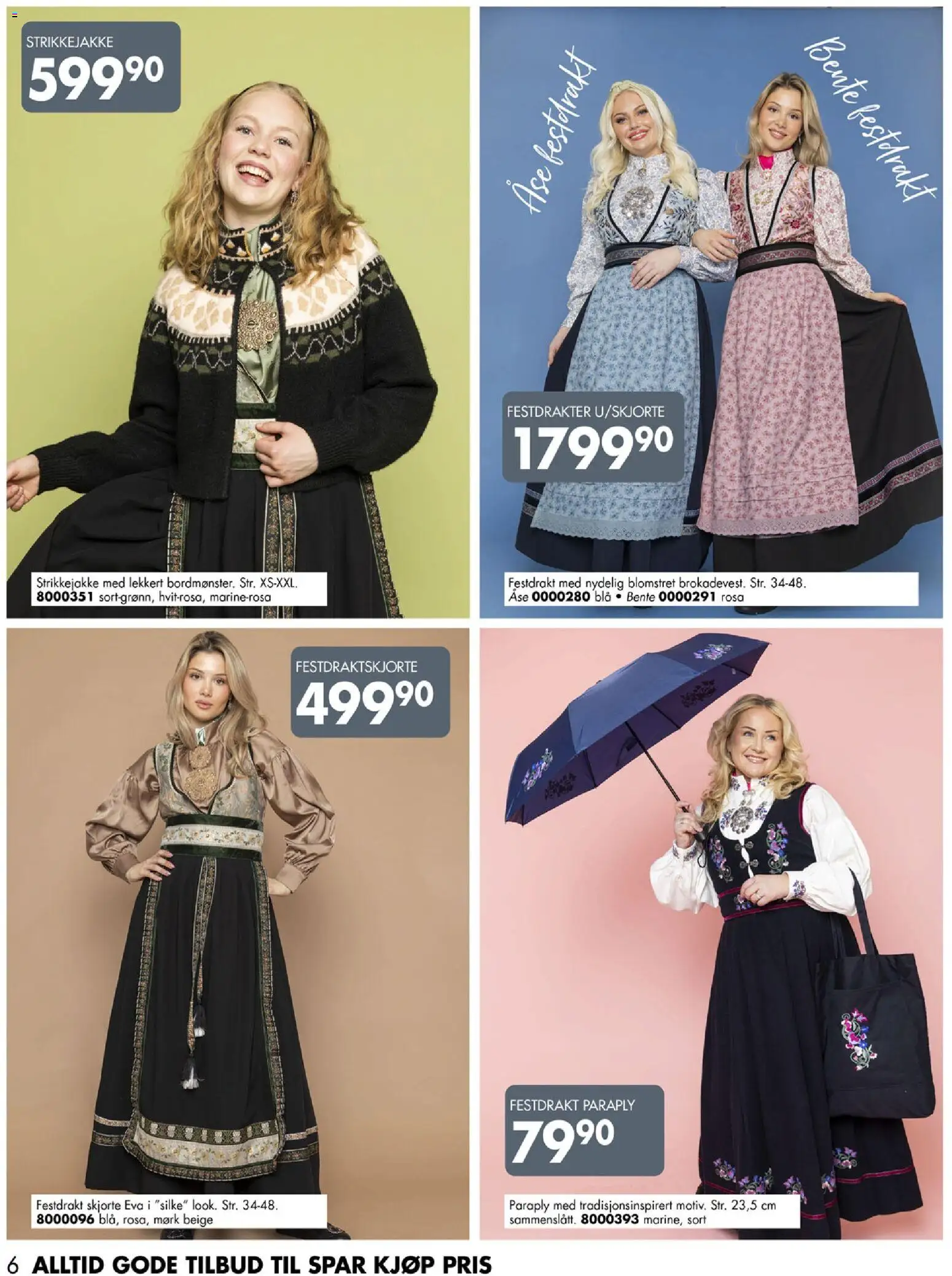 {H1} | Side: 6 | Produkter: Skjorte, Paraply