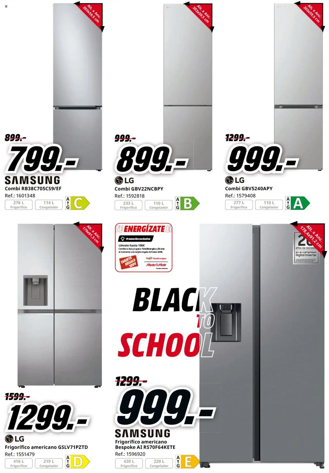 Media Markt folleto │ válido desde el 14.08.2025 | Página: 13 | Productos: Té, Congelador, Combi