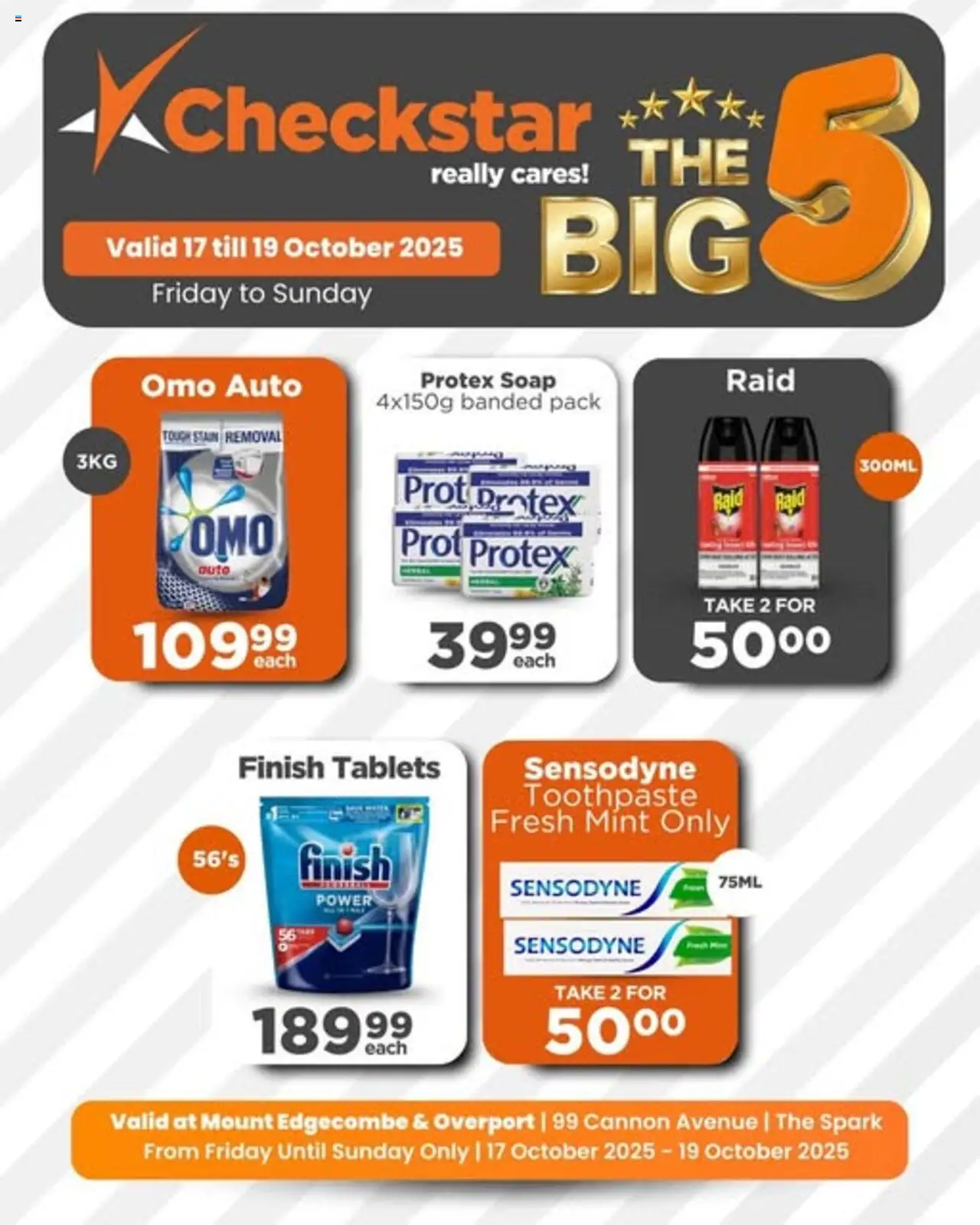 New Check Star catalogue – valid from 17.10.2025 | Page: 1 | Products: Soap, Toothpaste