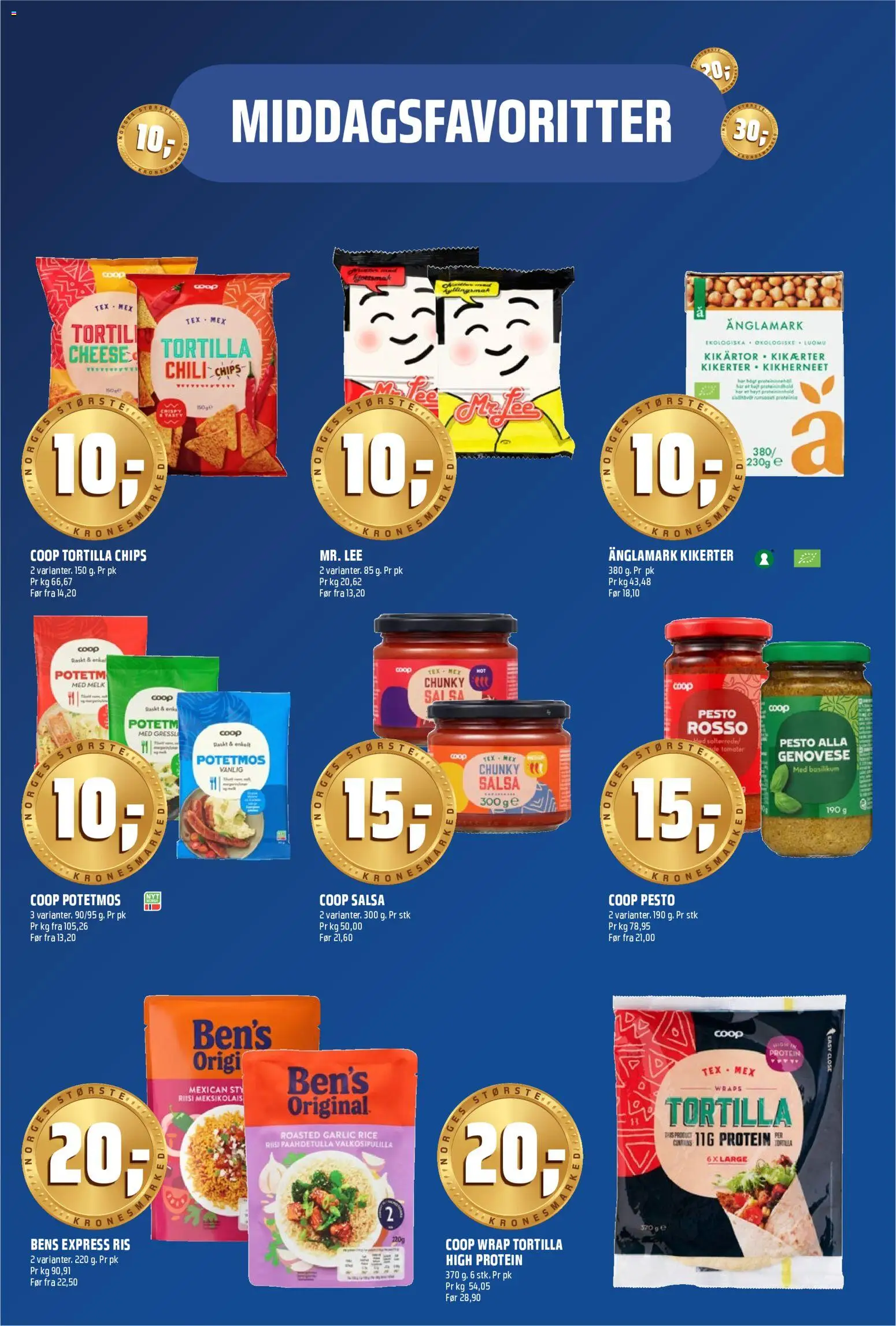 {H1} | Side: 6 | Produkter: Melk, Tomater, Ris, Necessär