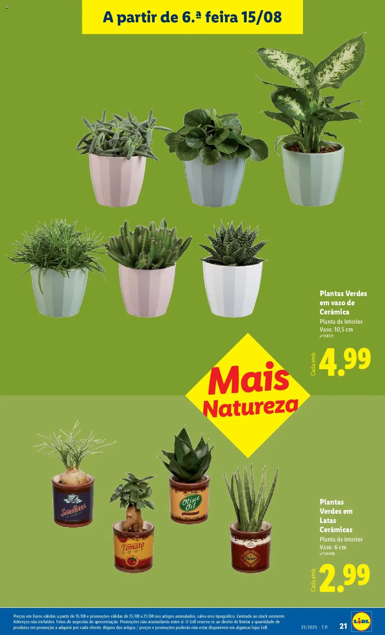 Lidl Novidades │ válido de 11.08.2025 | Página: 21 | Produtos: Vaso