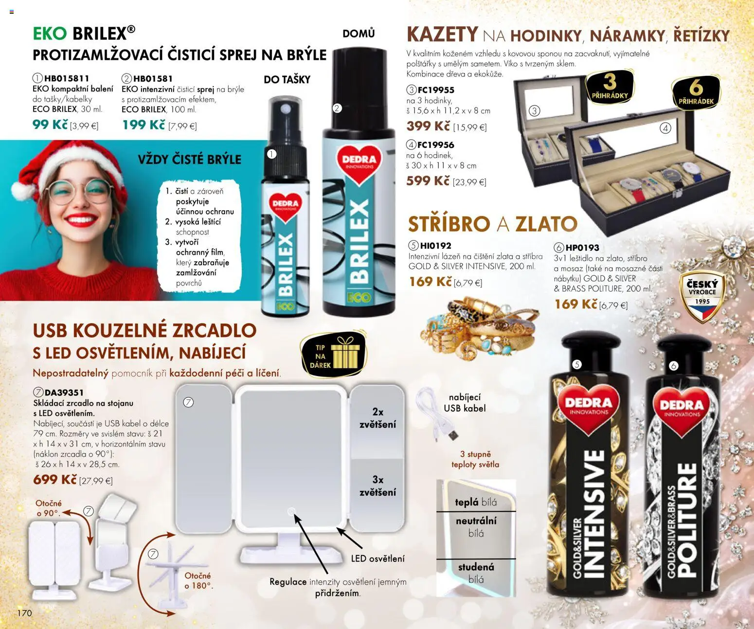 Nové Dedra akcie – leták je platný od 01.11.2025 | Strana: 70 | Produkty: Led, Kábel, USB, Svetlá