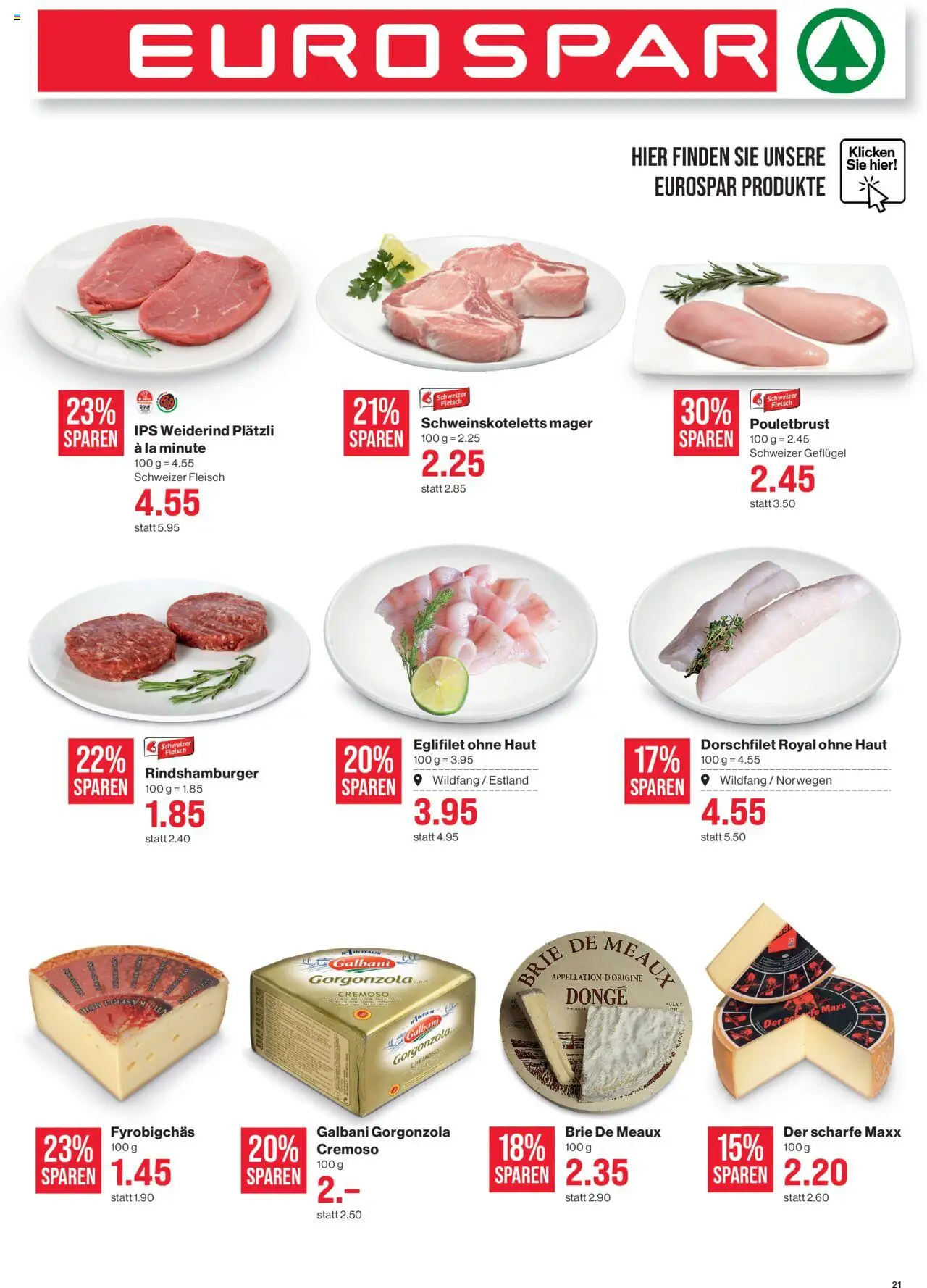 SPAR Aktionen ab 14.08.2025 | Seite: 21 | Produkte: Pouletbrust