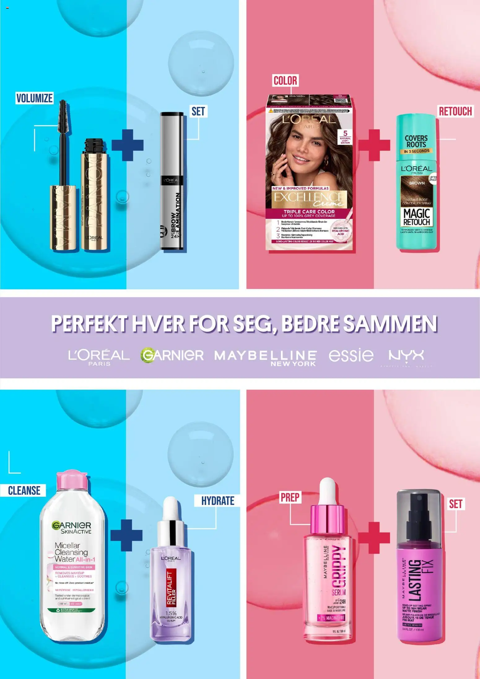 {H1} | Side: 3 | Produkter: Primer, Сушильные машины, Concealer, Shampoo