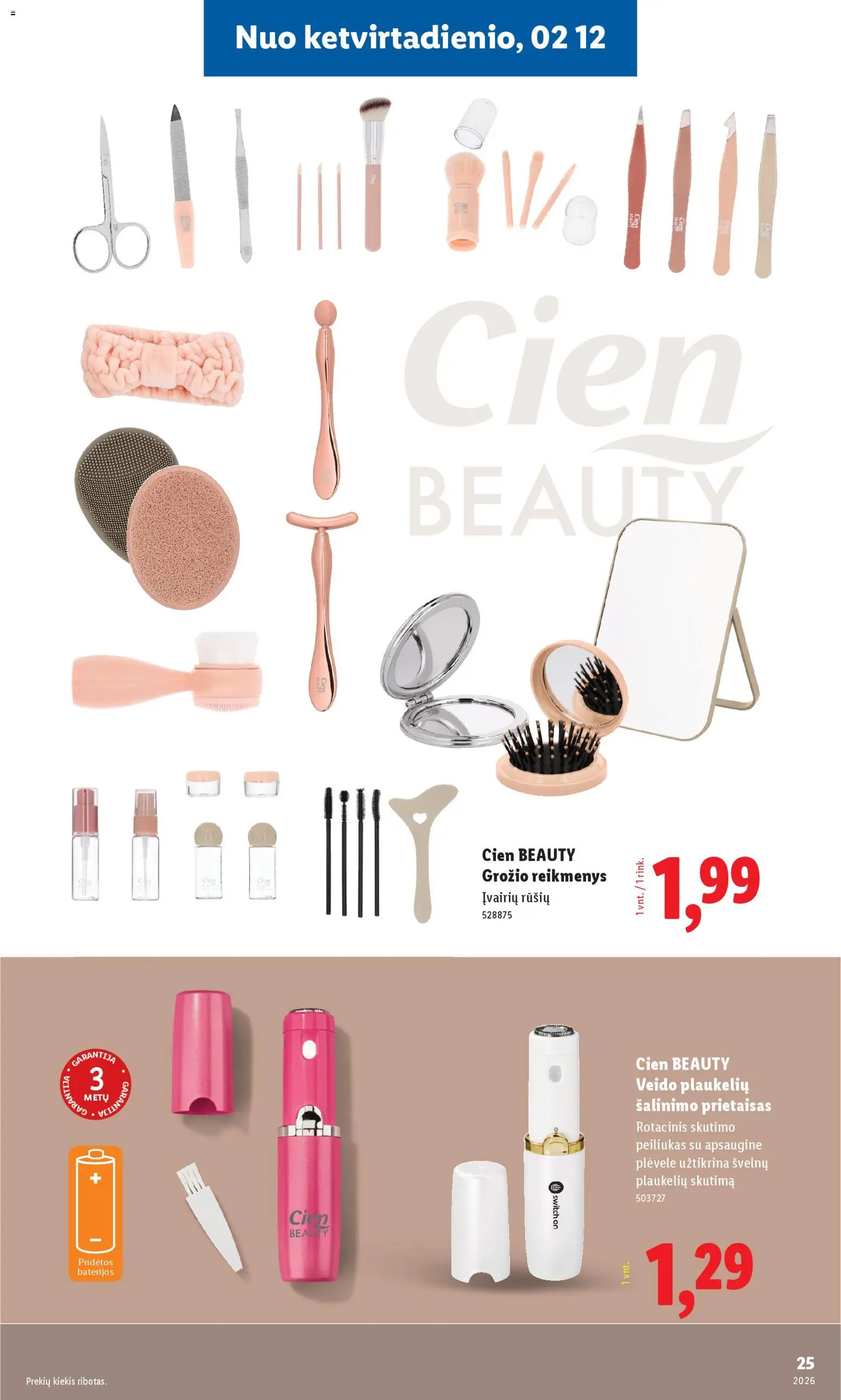 LIDL akcijos nuo 12.02.2026 | Puslapis: 25